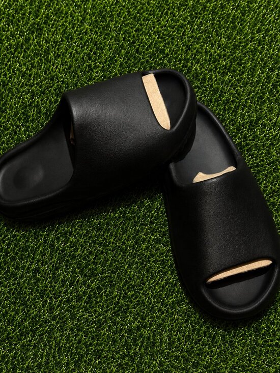 Yeezy Other - NEW AUTHENTIC Yeezy Slide YZY YS-01 Black WITH BAG 100% Authentic 6-11M